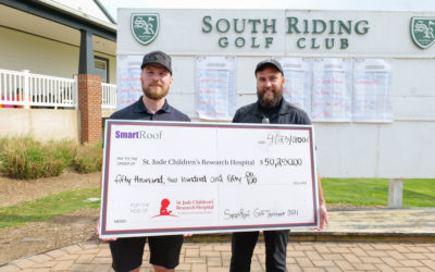 SmartRoof 2nd Annual Golf Tournament Raises Over $50,000 for St Jude Hospital